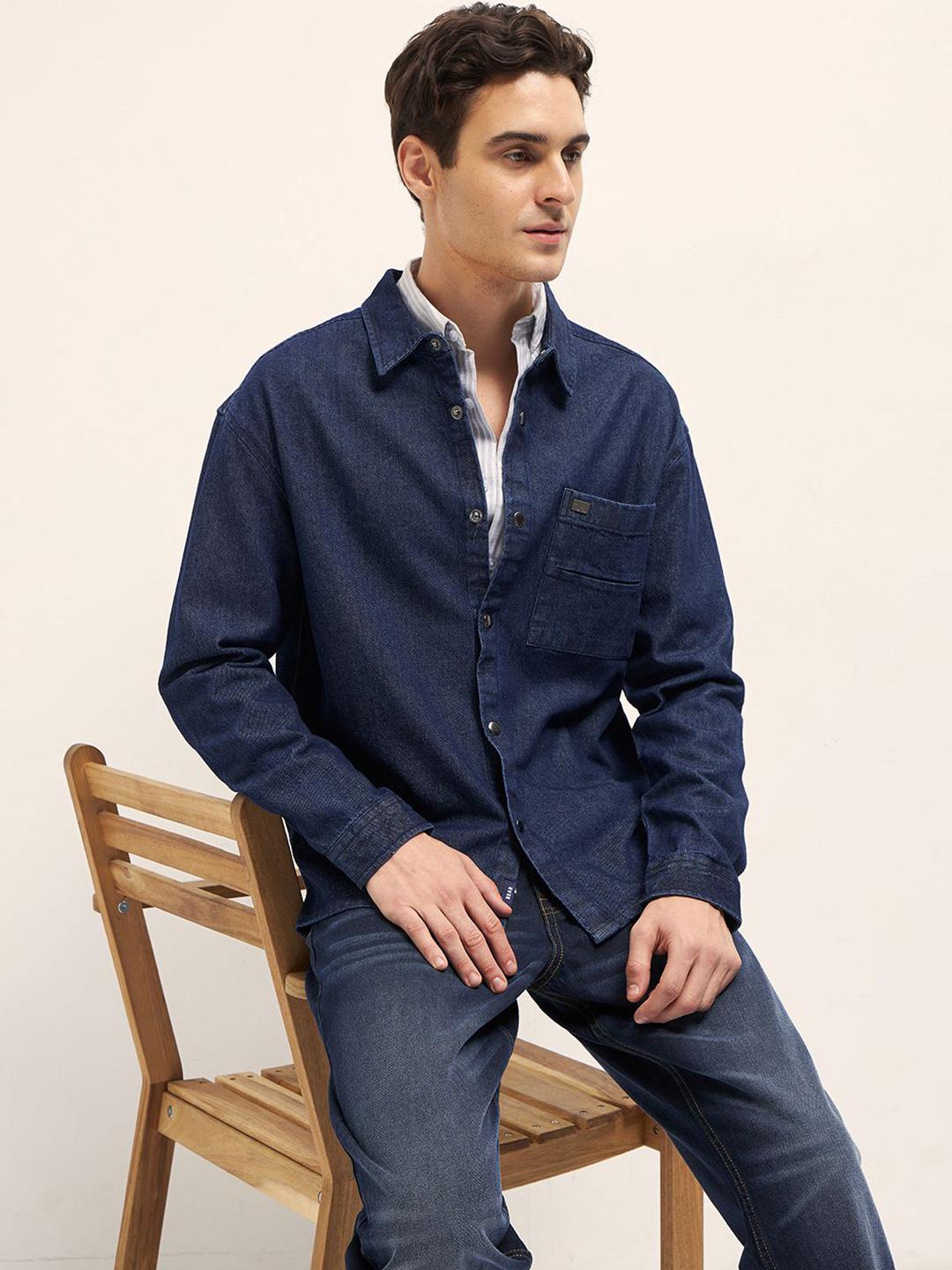 THE BEAR HOUSE Men Opaque Casual Shirt