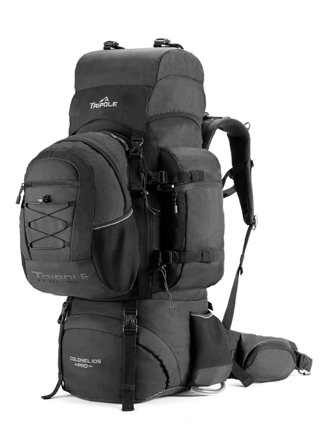 Tripole Trekking Rucksack with Detachable Bag & Rain Cover