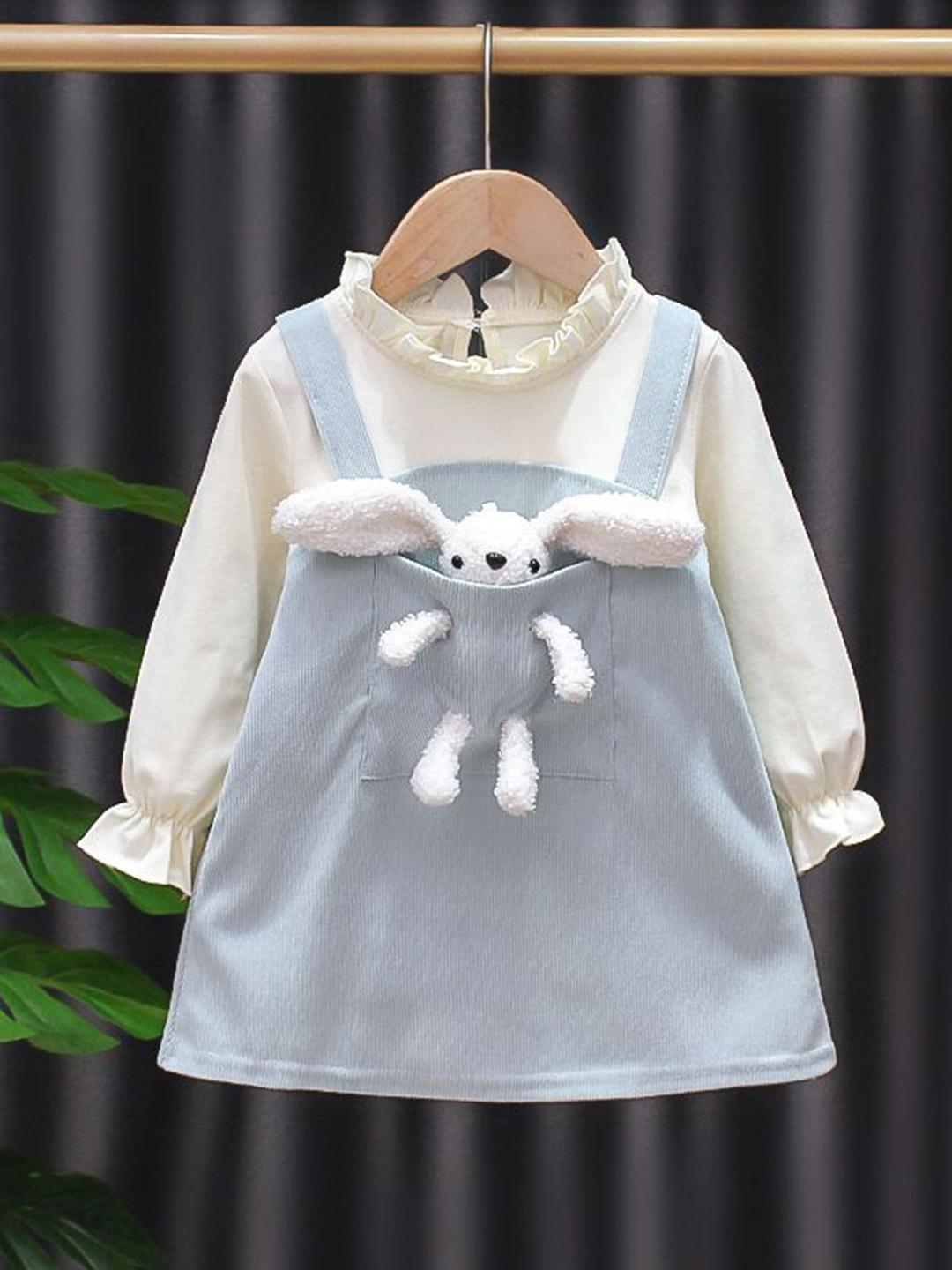 white christmas dresses Keira Pinafore Dress – Miss Patina main image 1