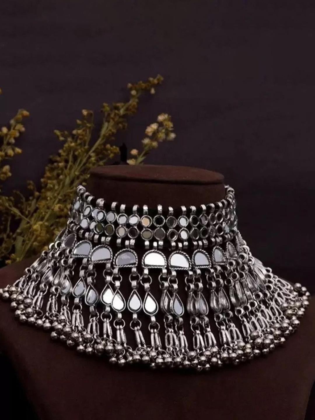 SZN Oxidised Jewellery Set