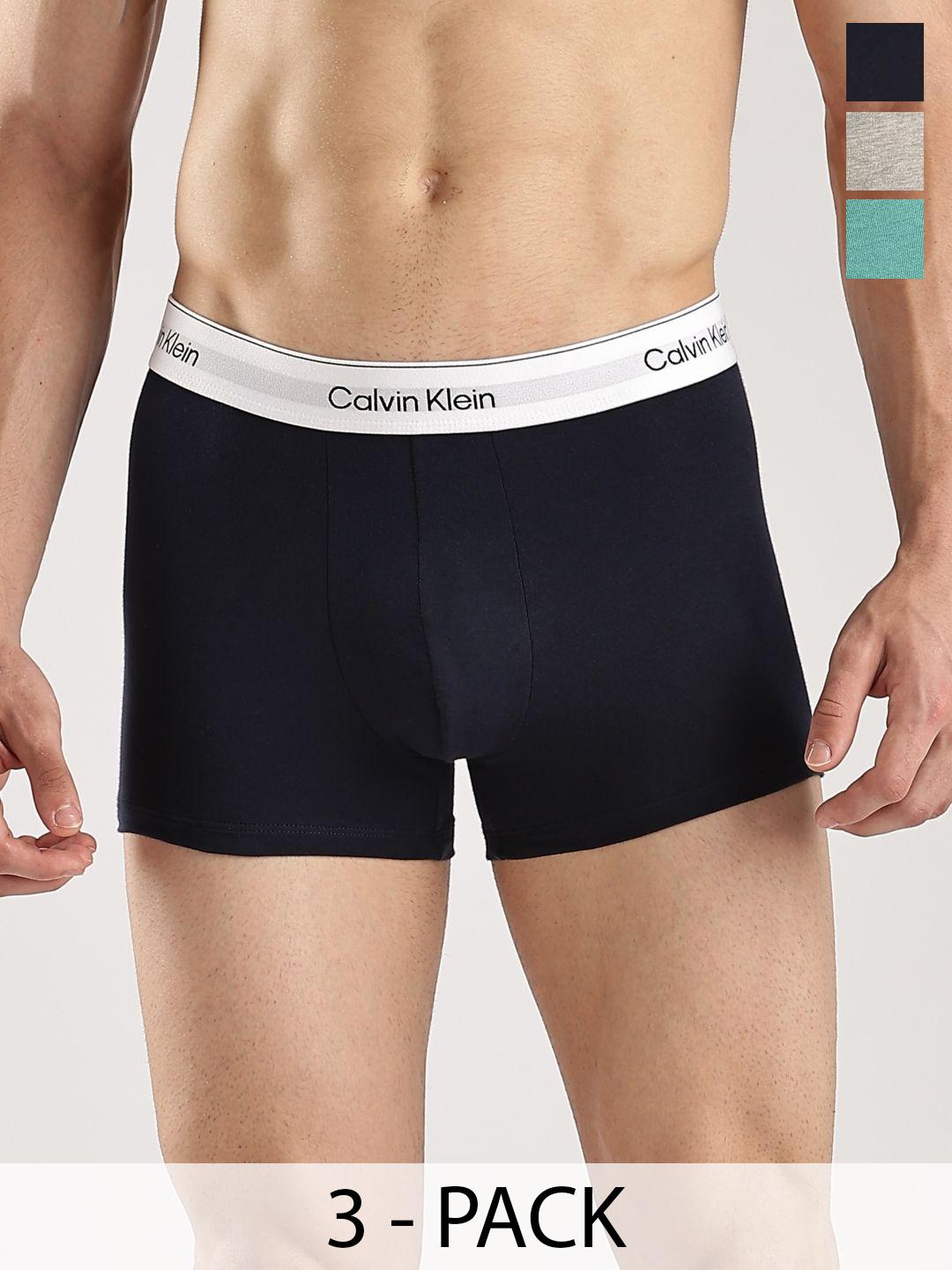 Buy Calvin Klein Underwear Pack Of 3 Low-Rise Trunks NB4392310