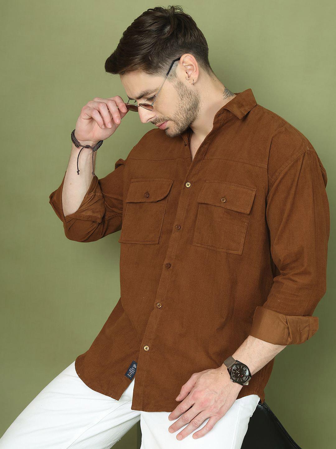 トップス Super130's WOOL CORDUROY SHIRTS cornier Super130's WOOL CORDUROY SHIRTS cornier