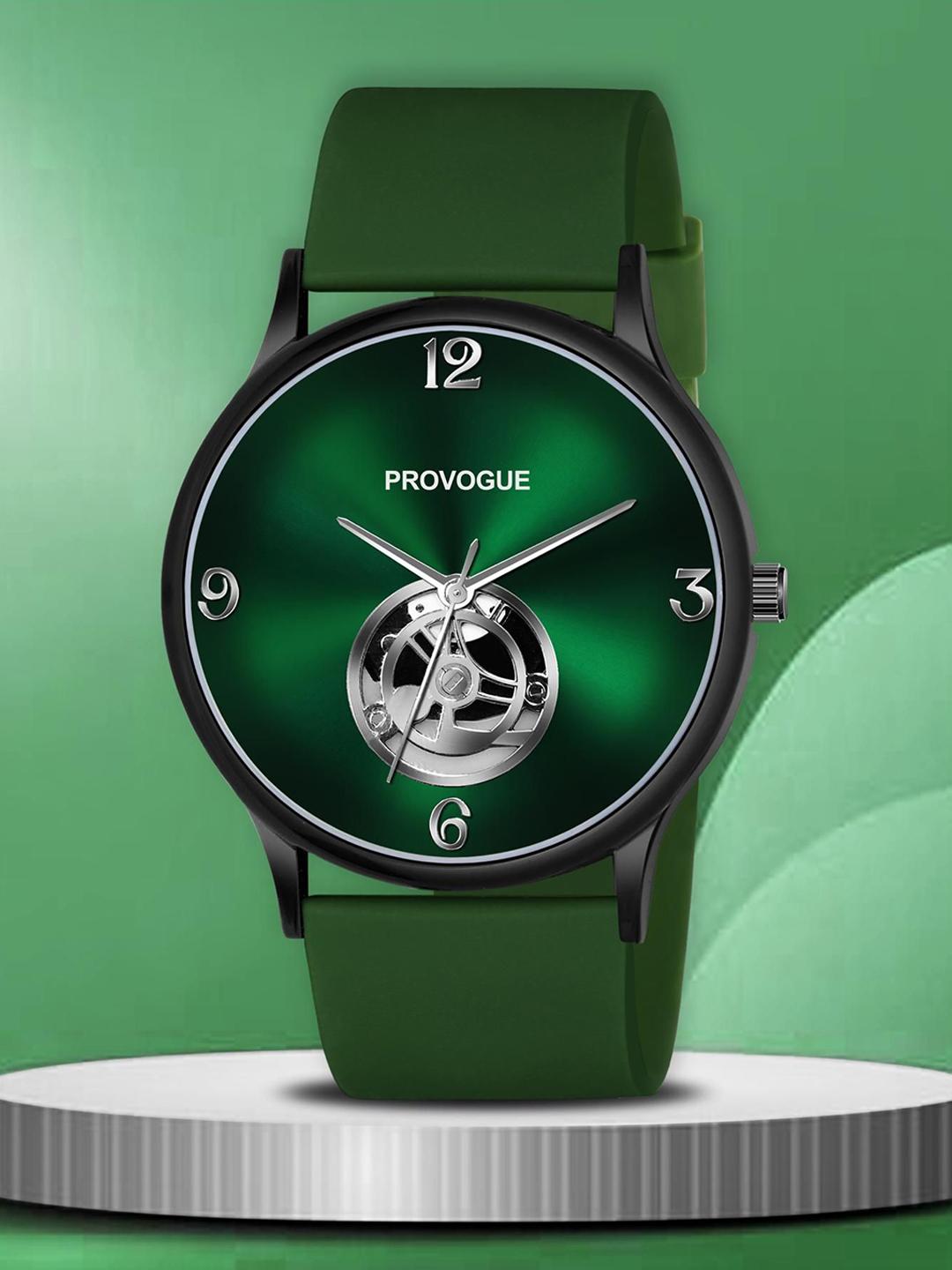 Buy Provogue Men Embellished Dial Wrap Around Straps Analogue