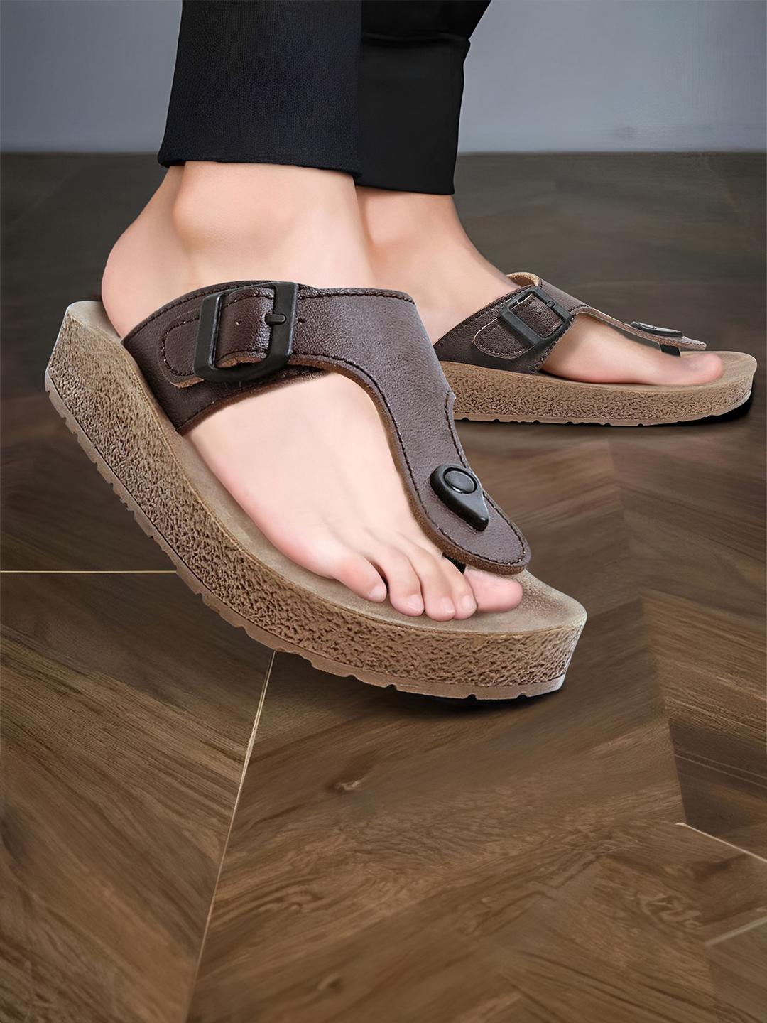 Bruton Men EVA Lite Slip-On Thong Flip-Flops - Image 1