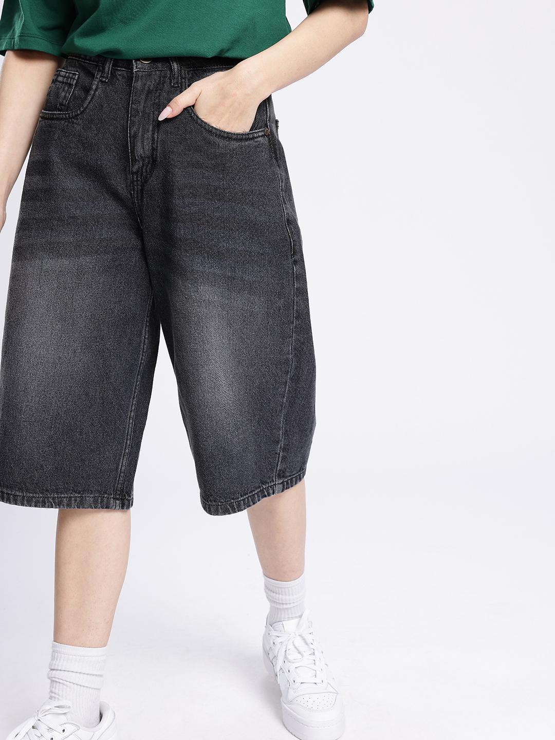 glitchez Women Faded Jorts