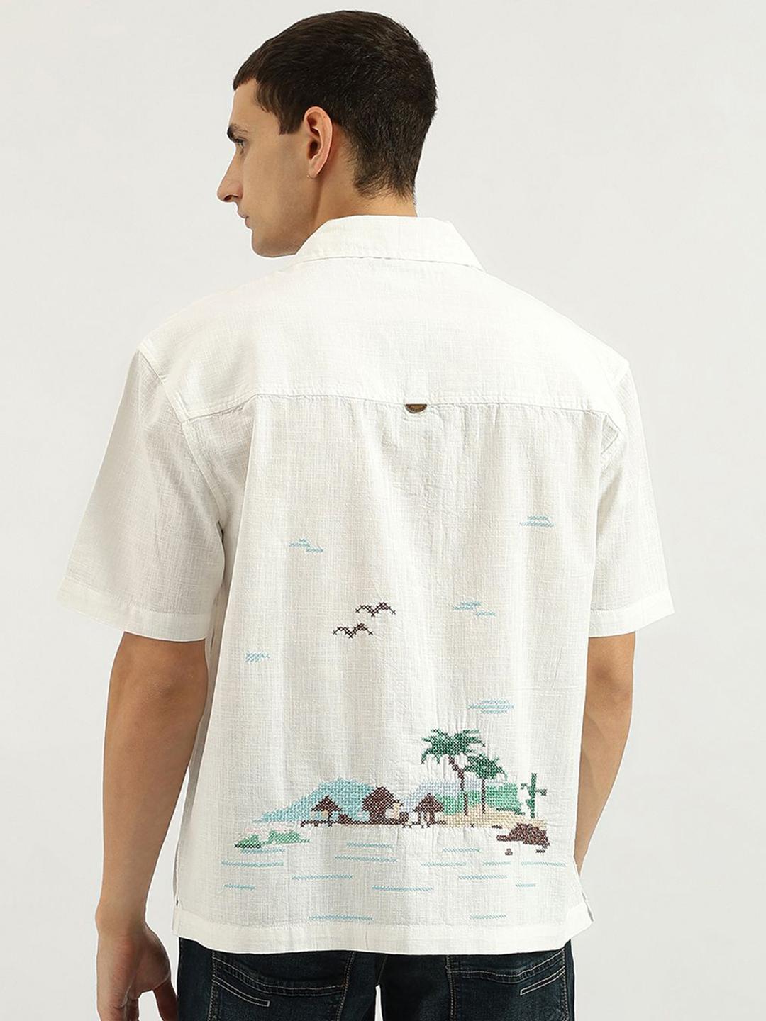 United Colors of Benetton Oversized Cotton Shirt - Image 1