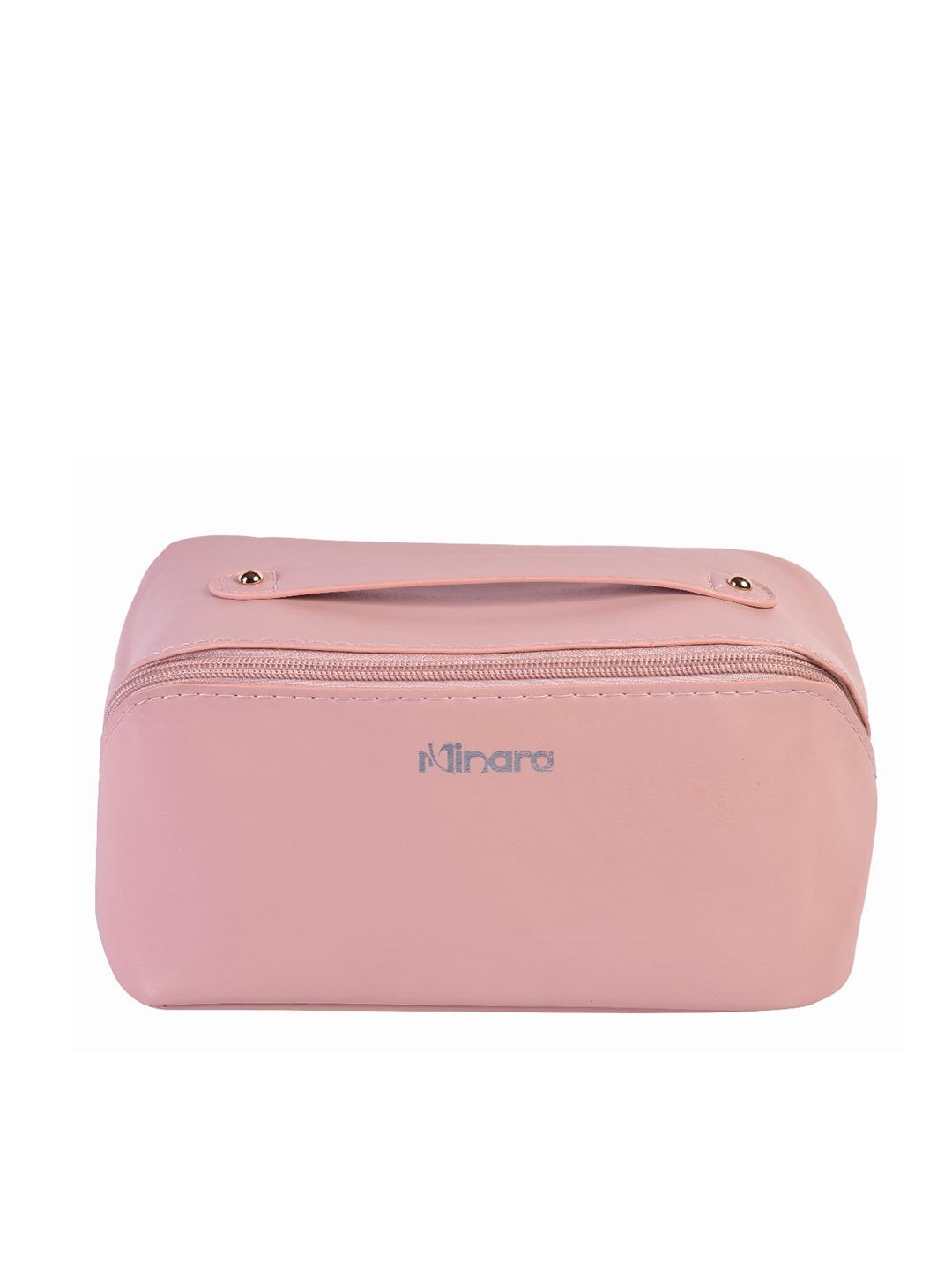 Buy MINARA Makeup Travel Organiser Pink Makeup Pouch for