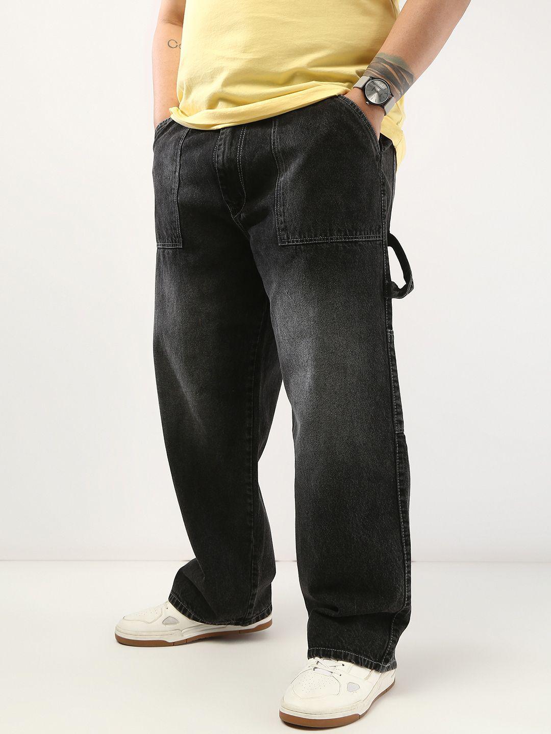 Buy Urbano Plus Men Cargo Relaxed Fit Jeans With 6 Pockets Non