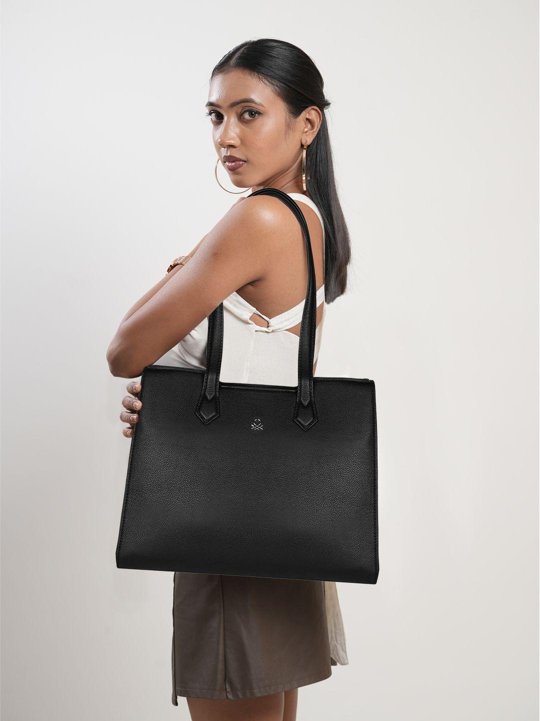 Buy United Colors of Benetton Textured PU Tote Bag - - Accessories for Women