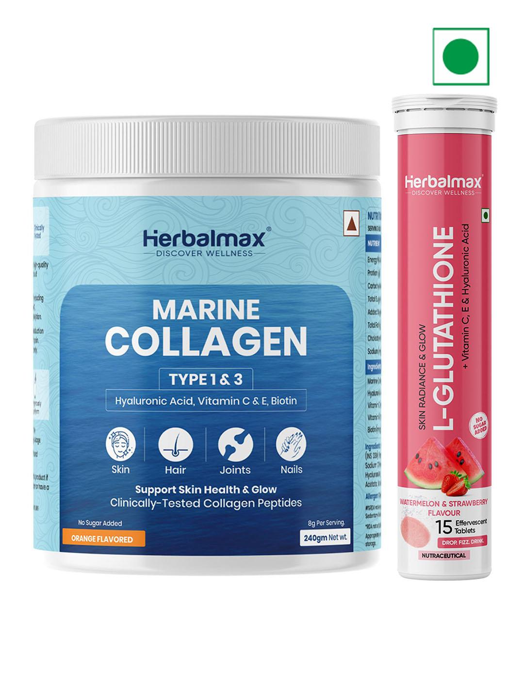 collagen powder with glutathione Glow Marine Peptides GNC - Premier Collagen Powder