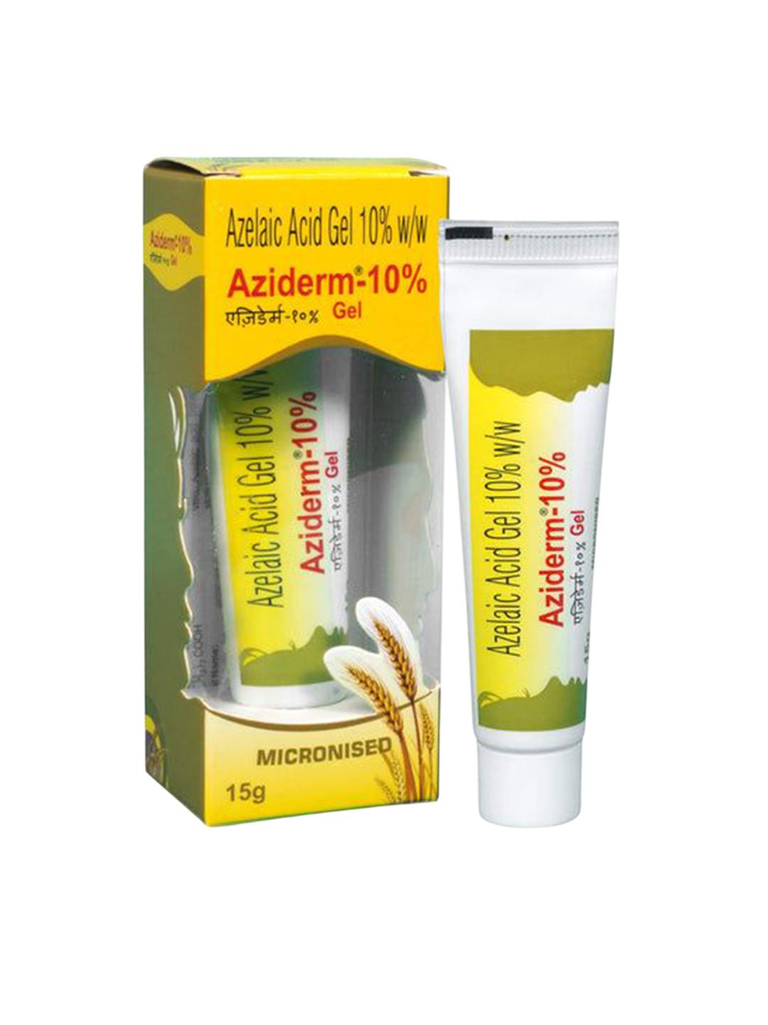Aziderm 10% Azelaic Acid Gel For Acne - 15 g - Image 1