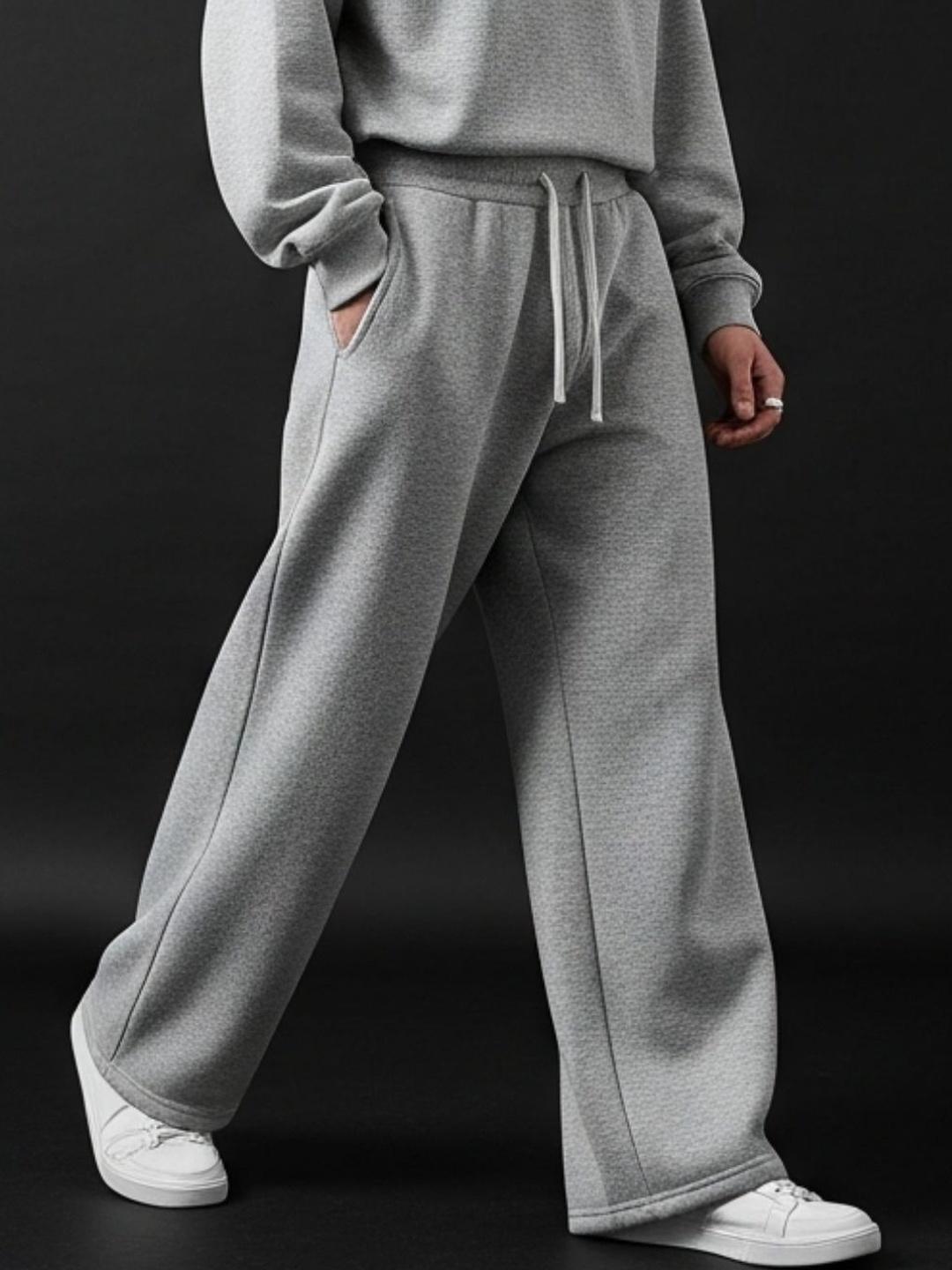 Cloth N Code Men Solid Loose Fit Track Pant - Image 1