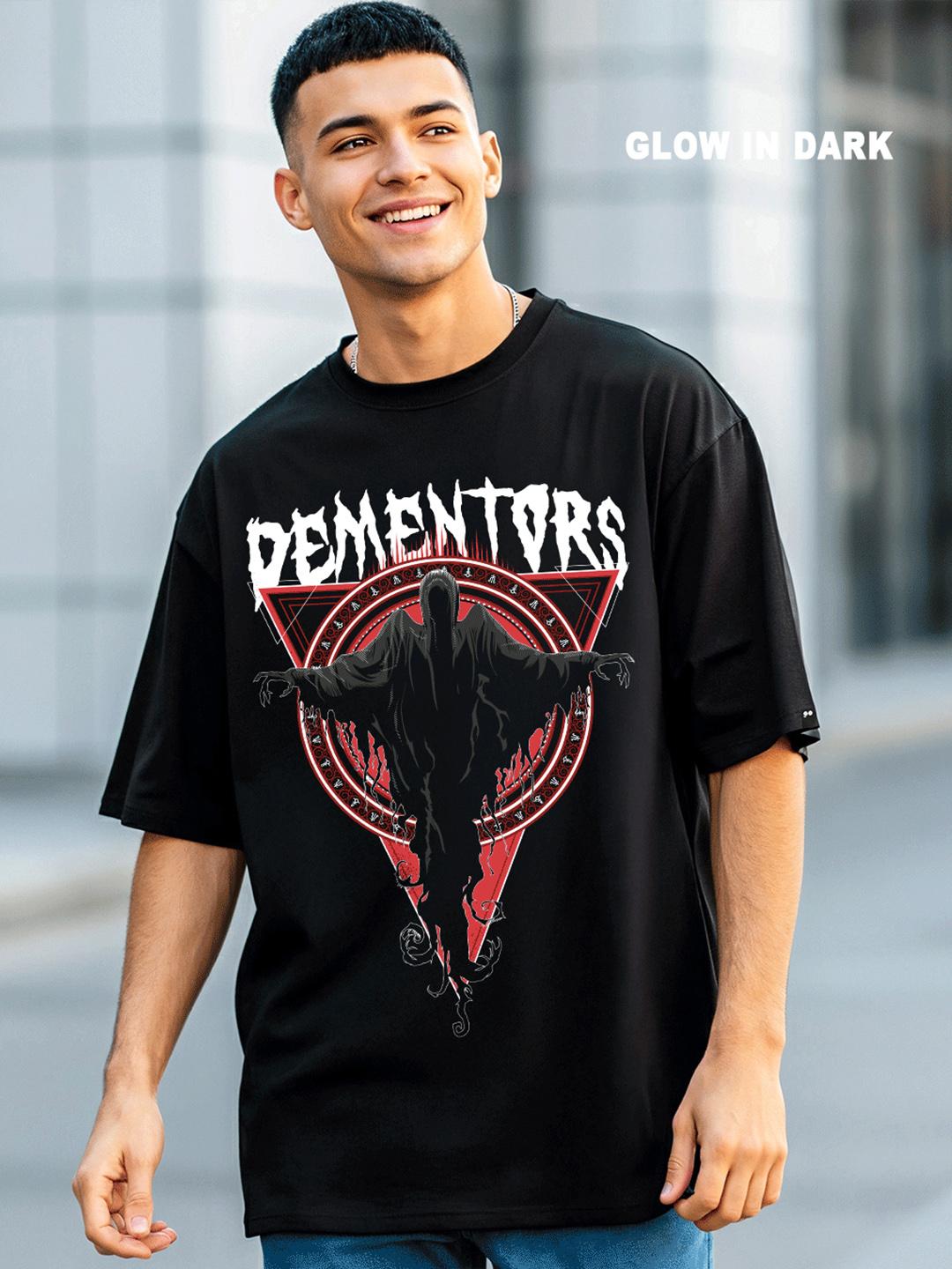 Bewakoof Harry Potter Black Dementors T-Shirt
