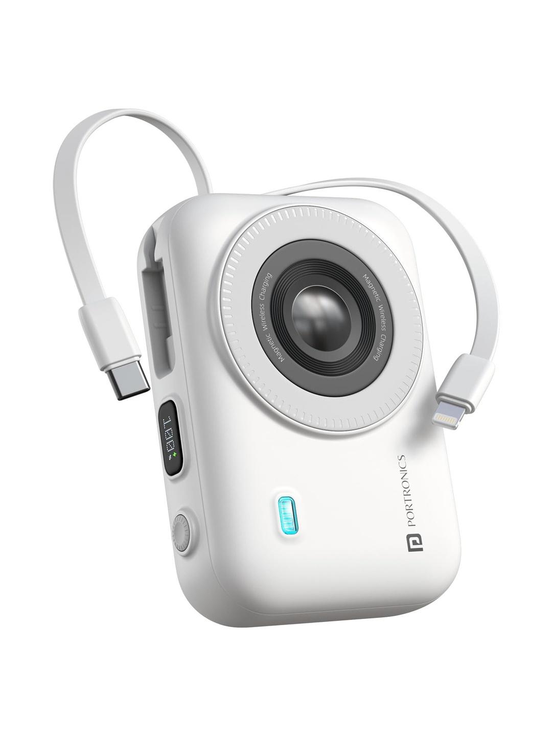 Portronics Power Shutter 20K 20000mAh Wireless Fast Charging Power