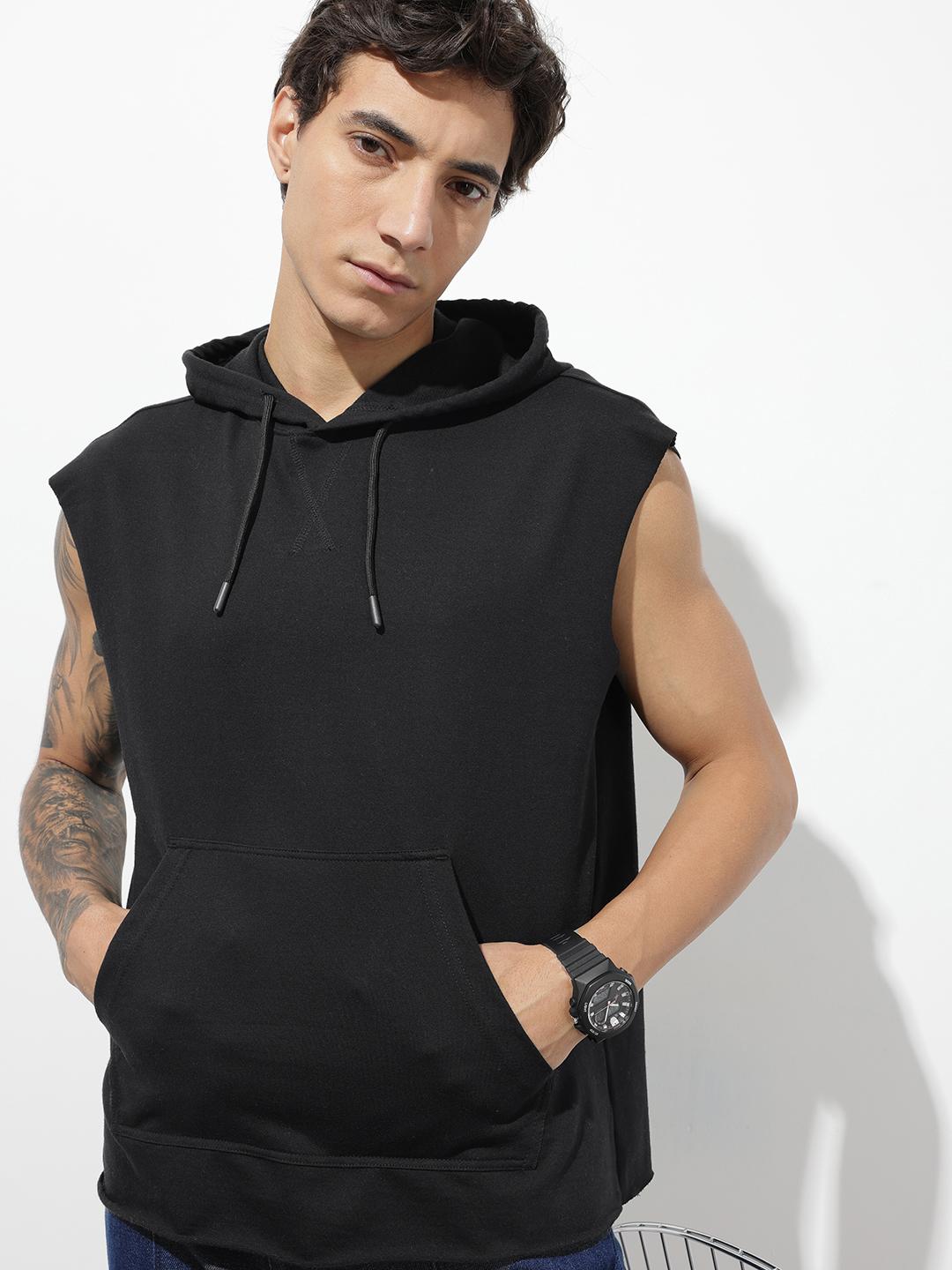 Buy The Roadster Life Co. Hooded Sleeveless Sweatshirt
