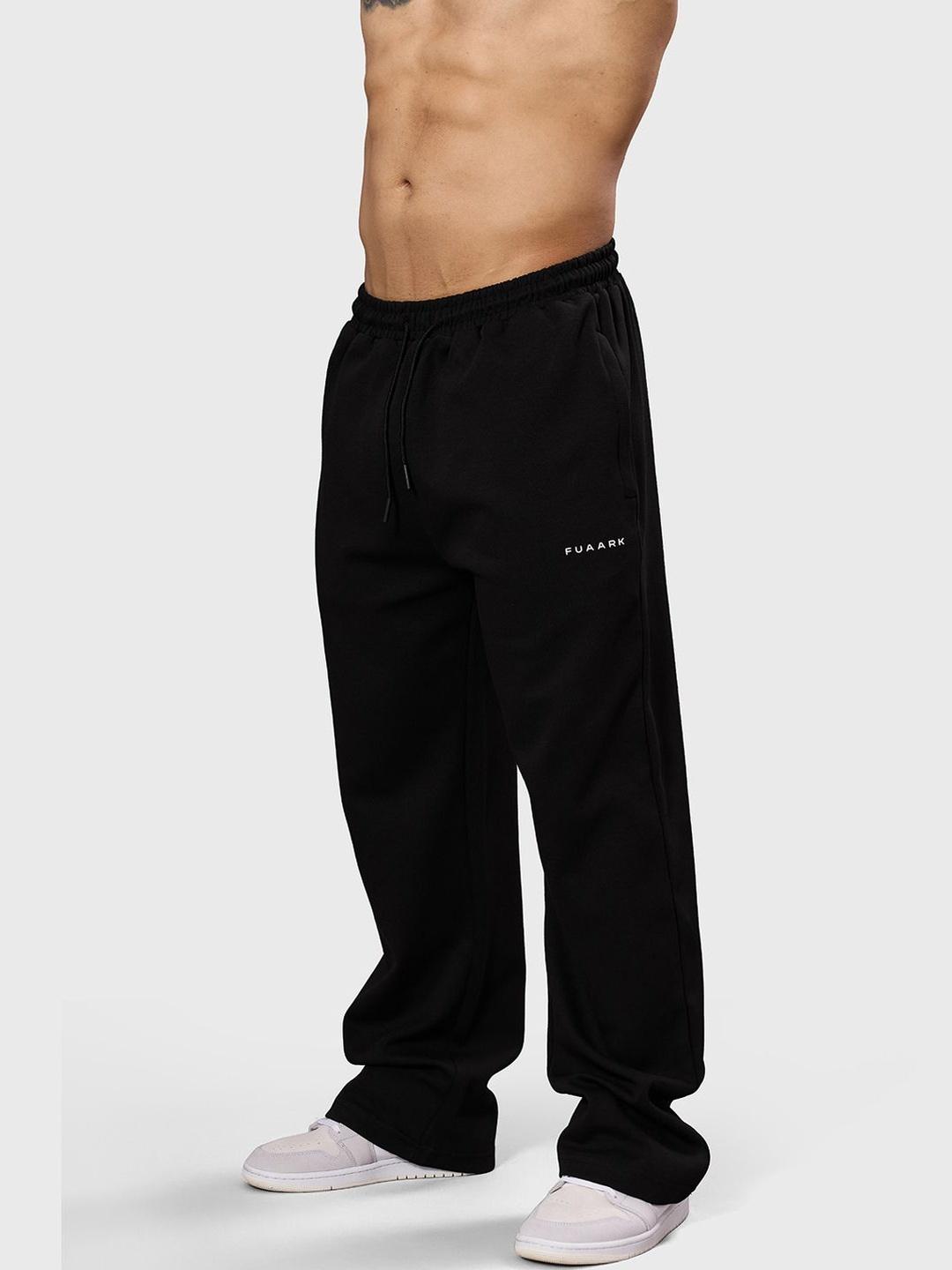FUAARK Men Oversized-Fit Cotton Track Pants - Image 1