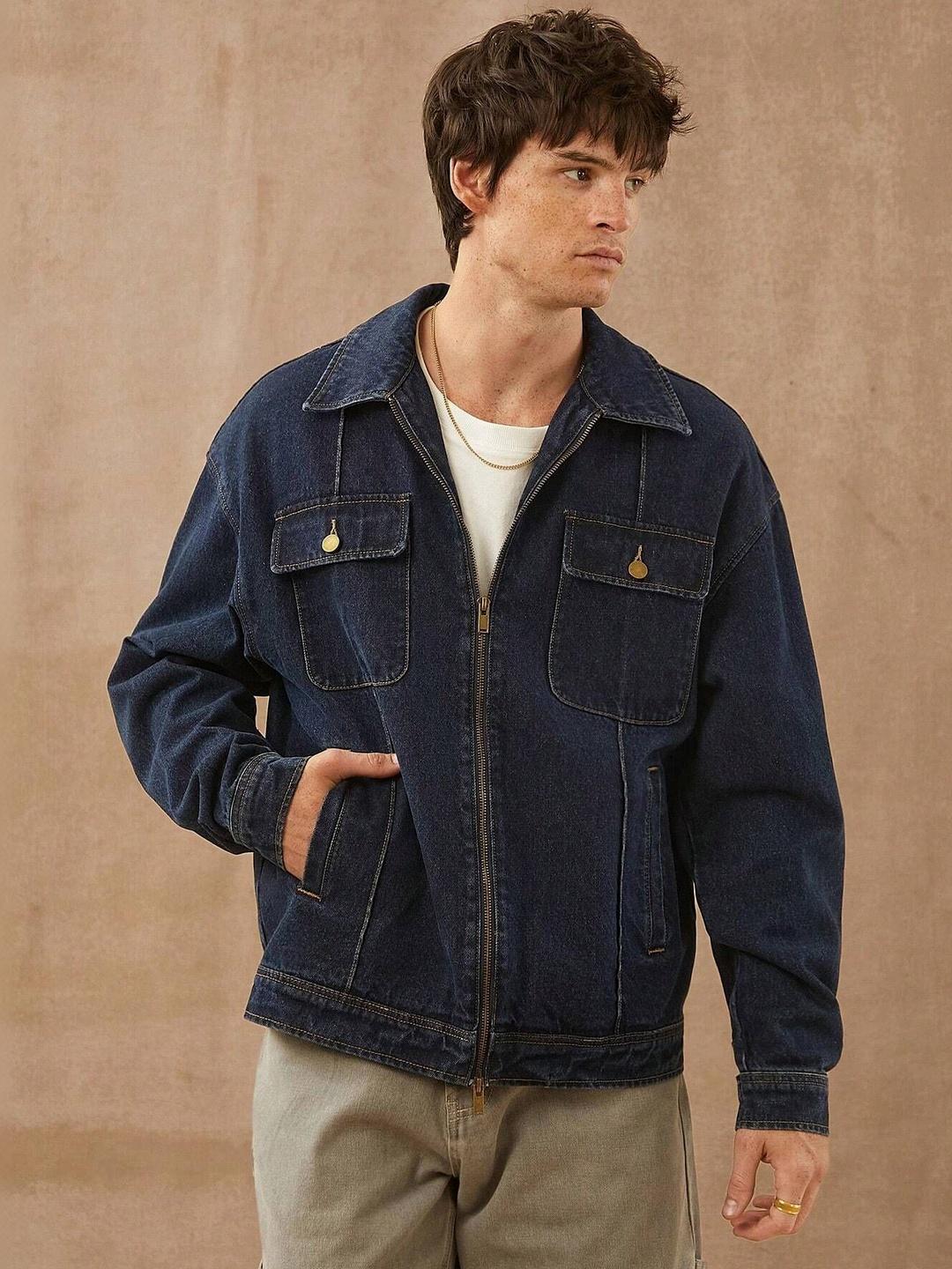 Buy SZN Men Denim Jacket - Jackets for Men 38057299 | Myntra