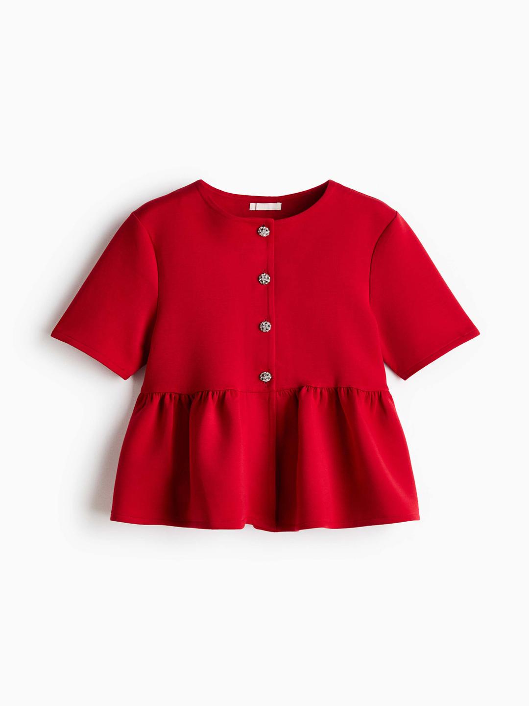 Buy H&M Peplum Top - Tops for Women 37960206 | Myntra