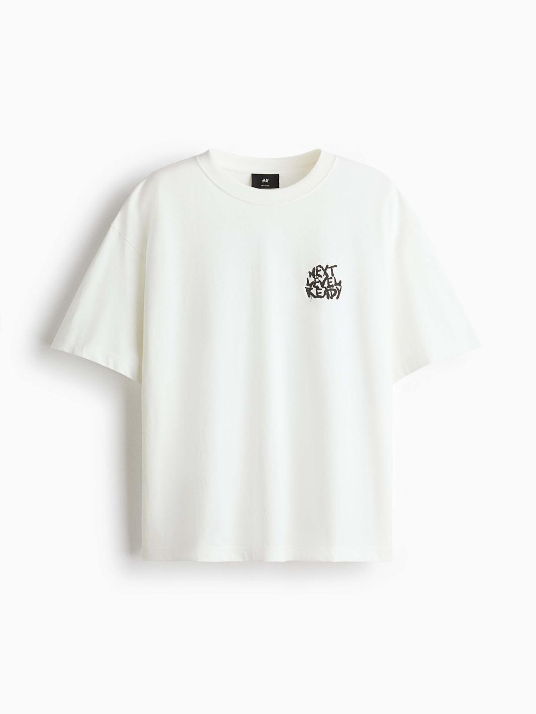 Buy H&M Loose Fit Printed T-Shirt - Tshirts for Men 37935882 | Myntra