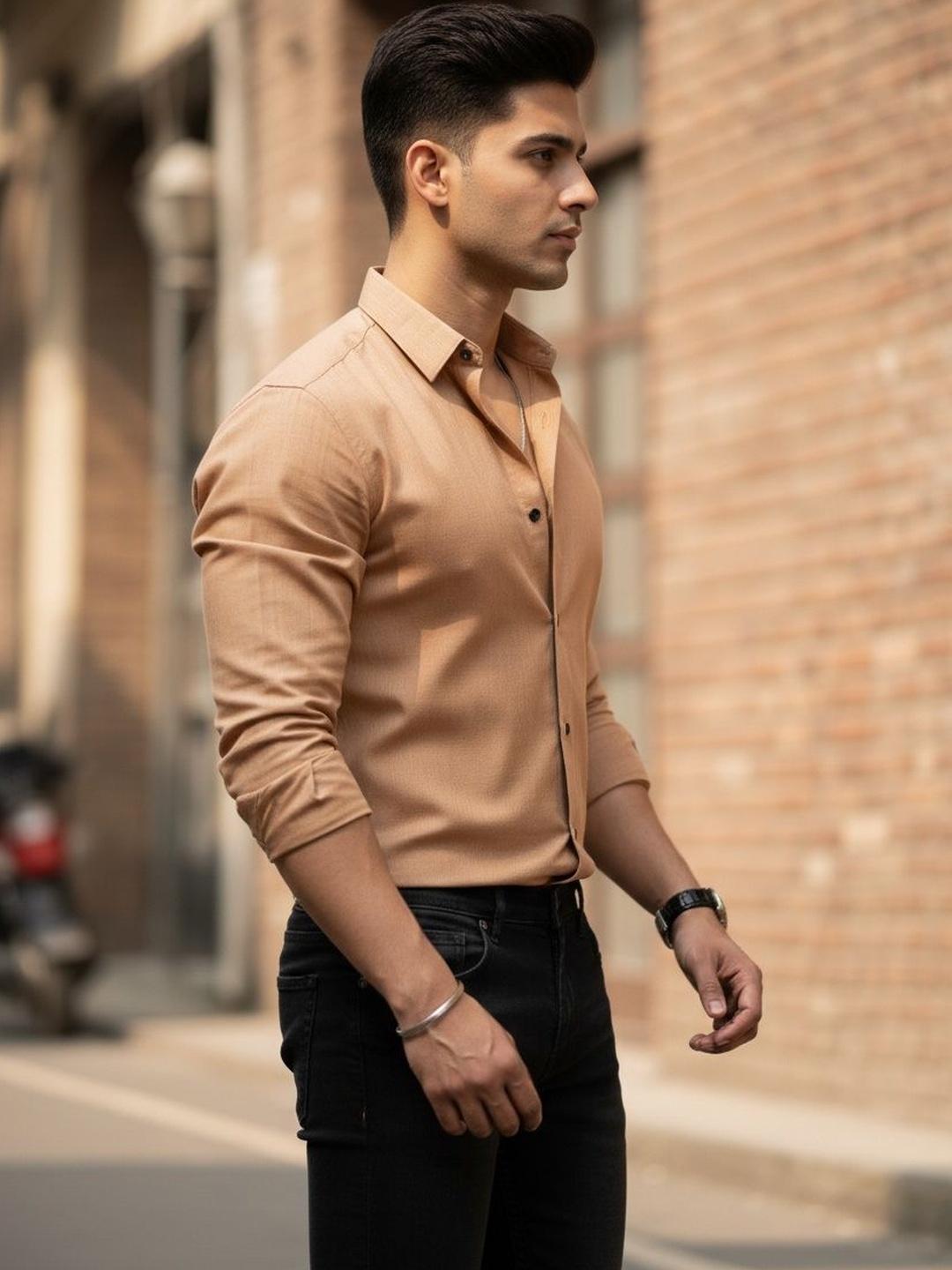 RICH STAG Men Comfort Casual Shirt - Image 1