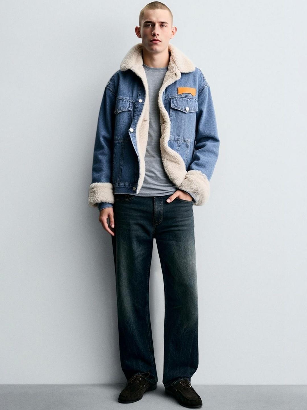 Buy HERE&NOW Men Denim Jacket - Jackets for Men 38165099 | Myntra