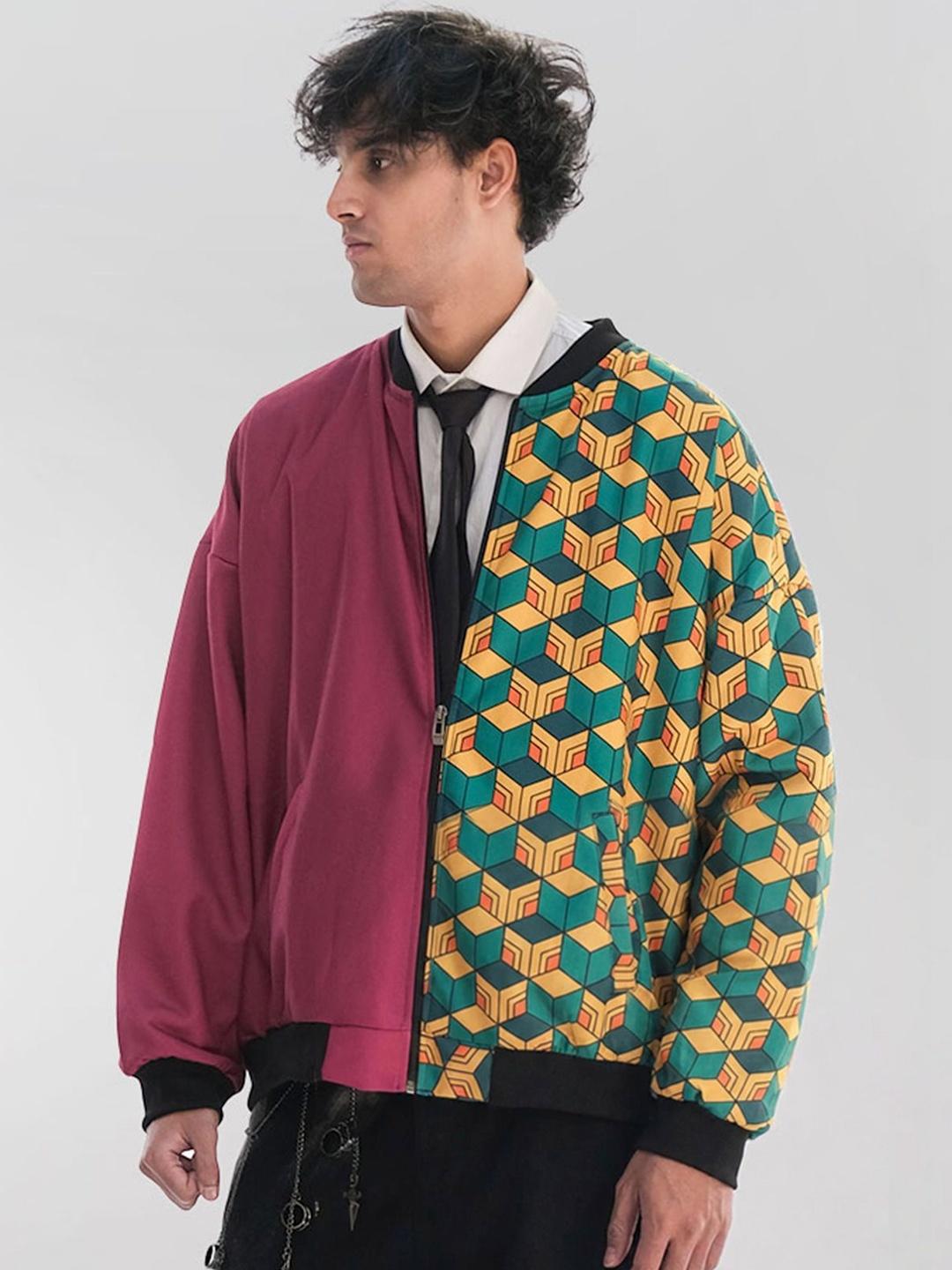 COMICSENSE Demon Slayer Water Hashira Oversize Bomber Jacket