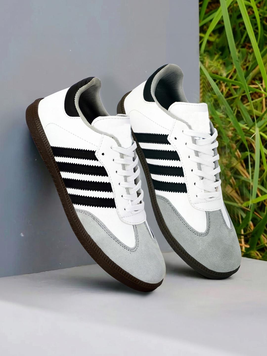 glitchez Men Colorblock Sneakers Ultra Soft Cushion Lace-Up