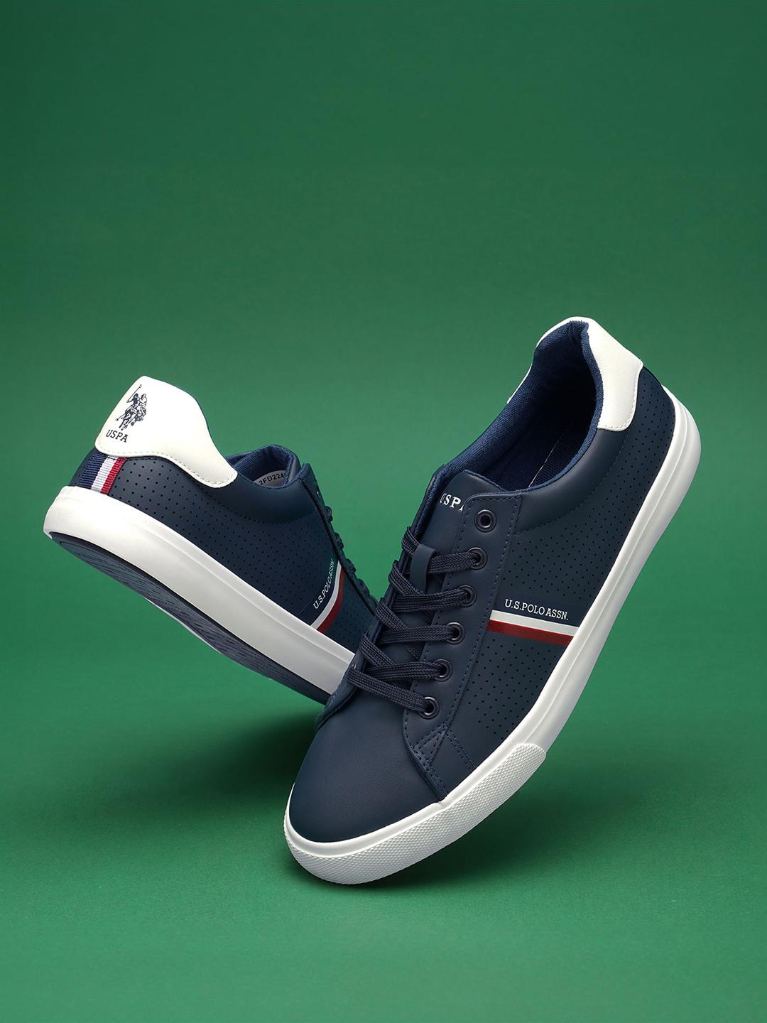 U.S. Polo Assn. Men Textured Sneakers - Image 1