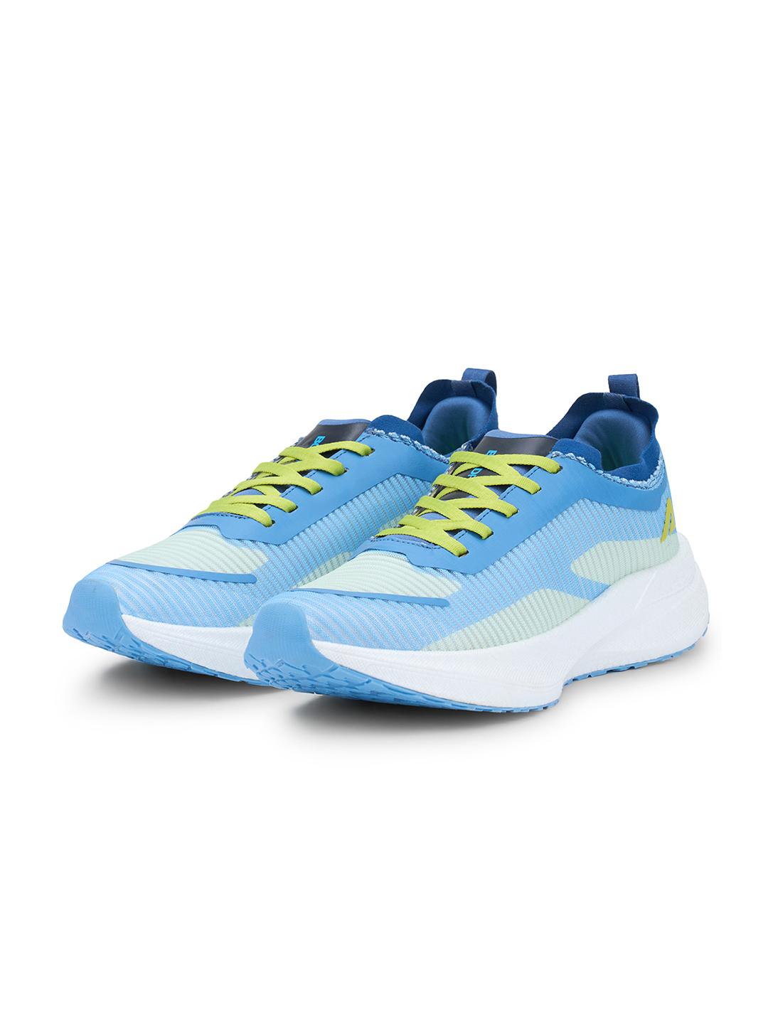BOLDFIT Men Blue Neon Volt Running Shoes - Image 1
