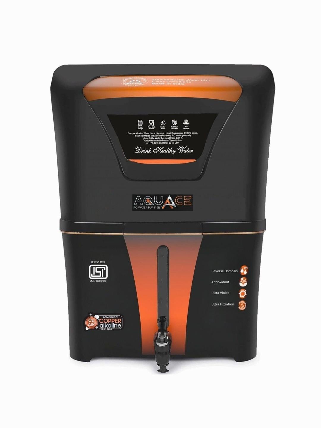 Buy AQUA ACE AceRoyalCOP+Alk Black Alkaline With Copper+RO+UV+UF+