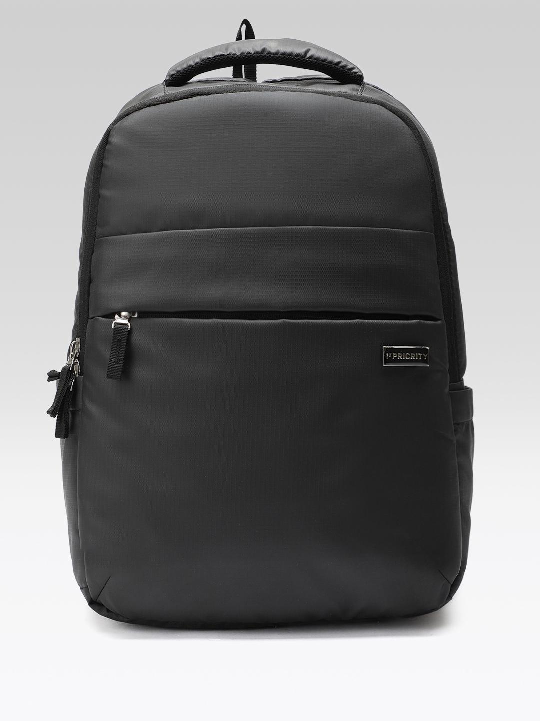 Priority Unisex Solid Laptop Backpack - Up to 16 inch - Image 1