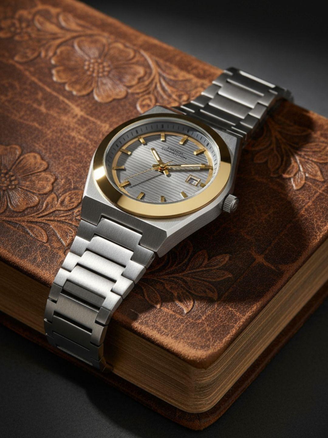 French Connection Men Dial Stainless Steel Analogue Watch FCH22TM