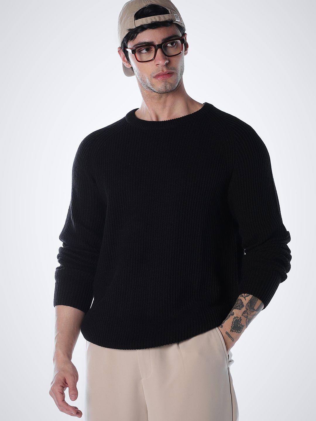 Jack & Jones Men Ribbed Pullover