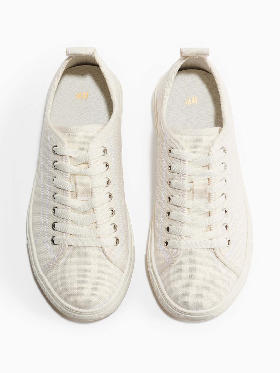 H&M Canvas Trainers - Image 1
