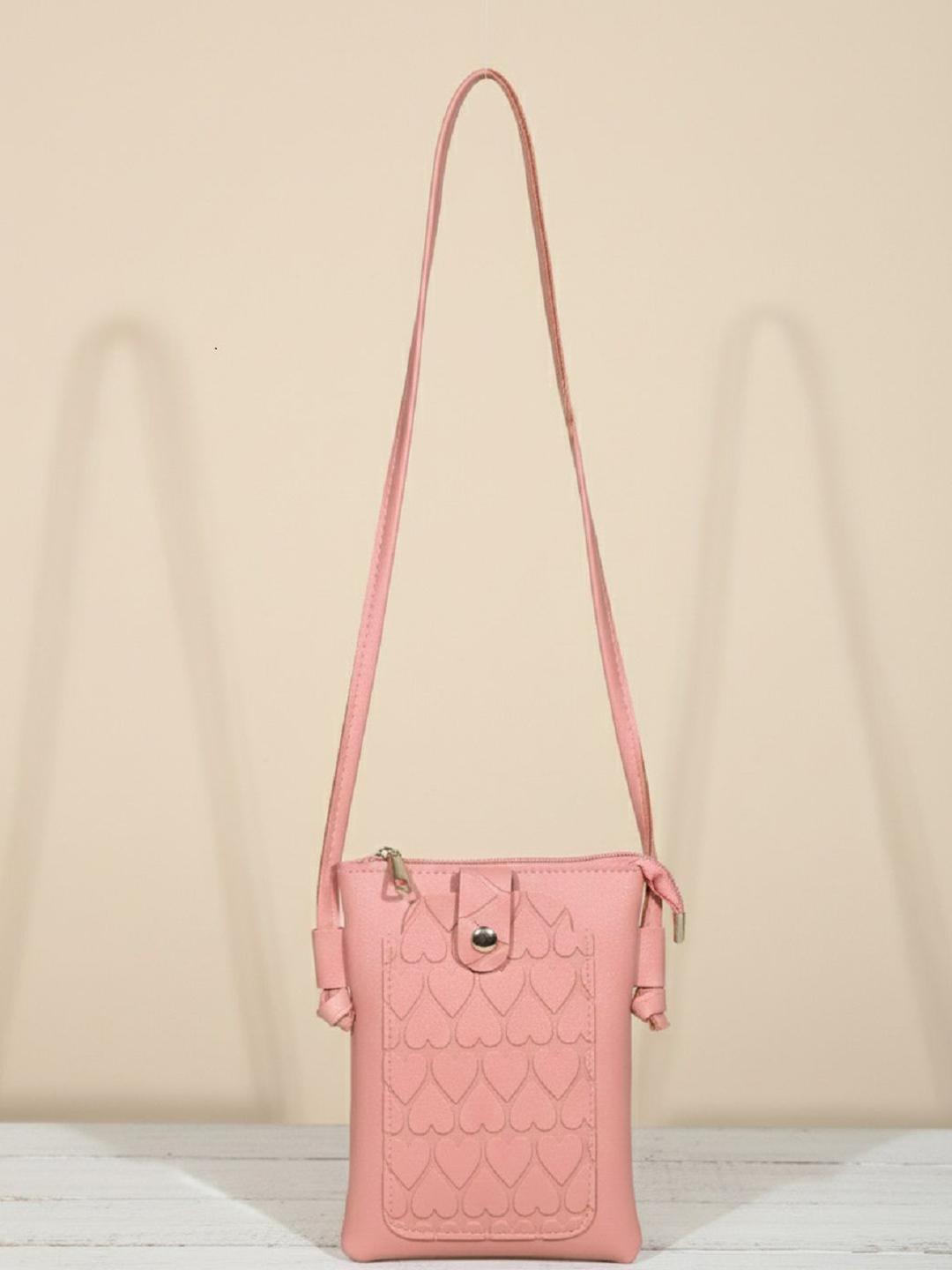 Donicy PU Sling Bag with Applique