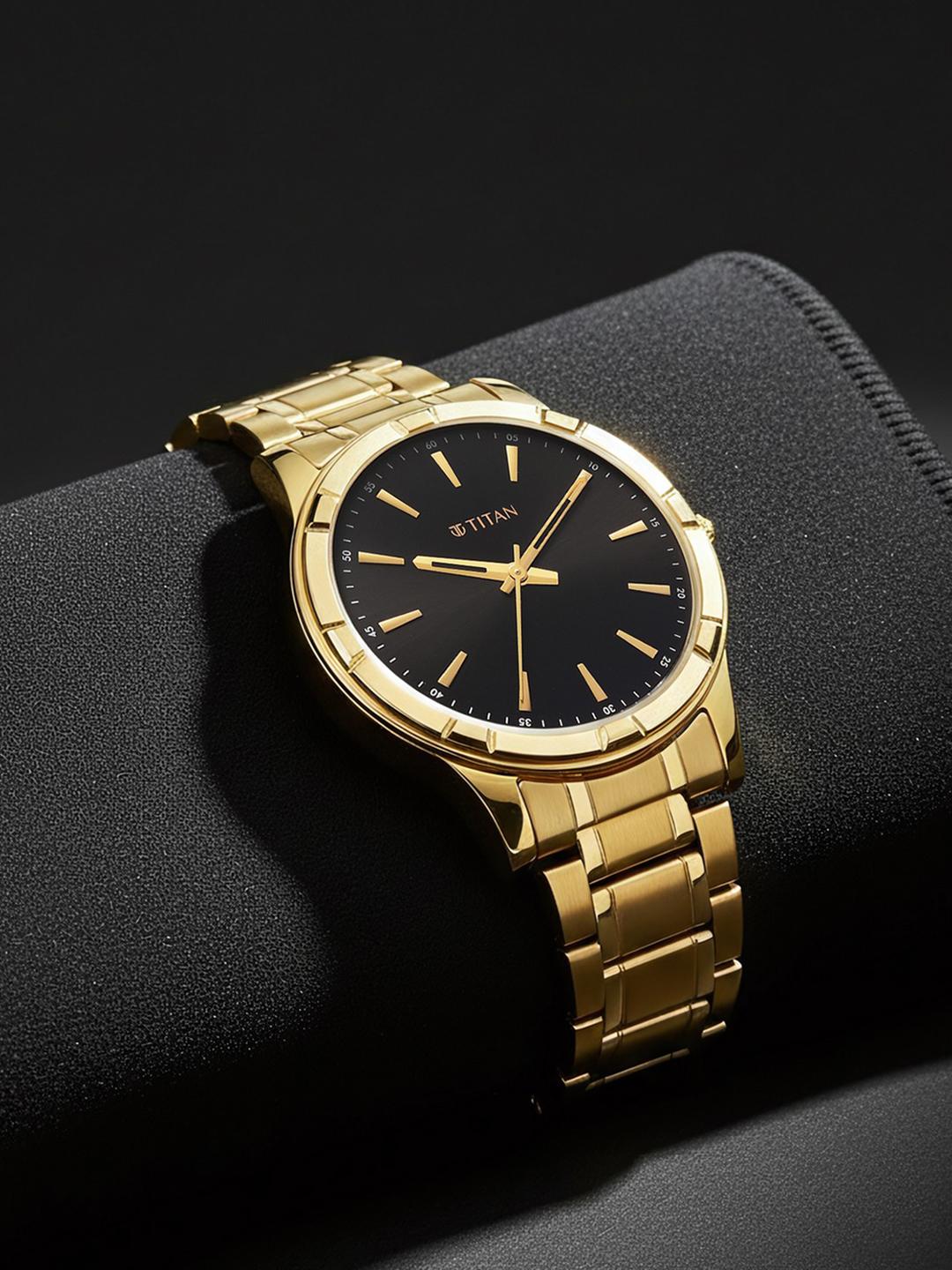 Titan Men Karishma Festive 3.0 Quartz Watch 10058YM01 - Image 1