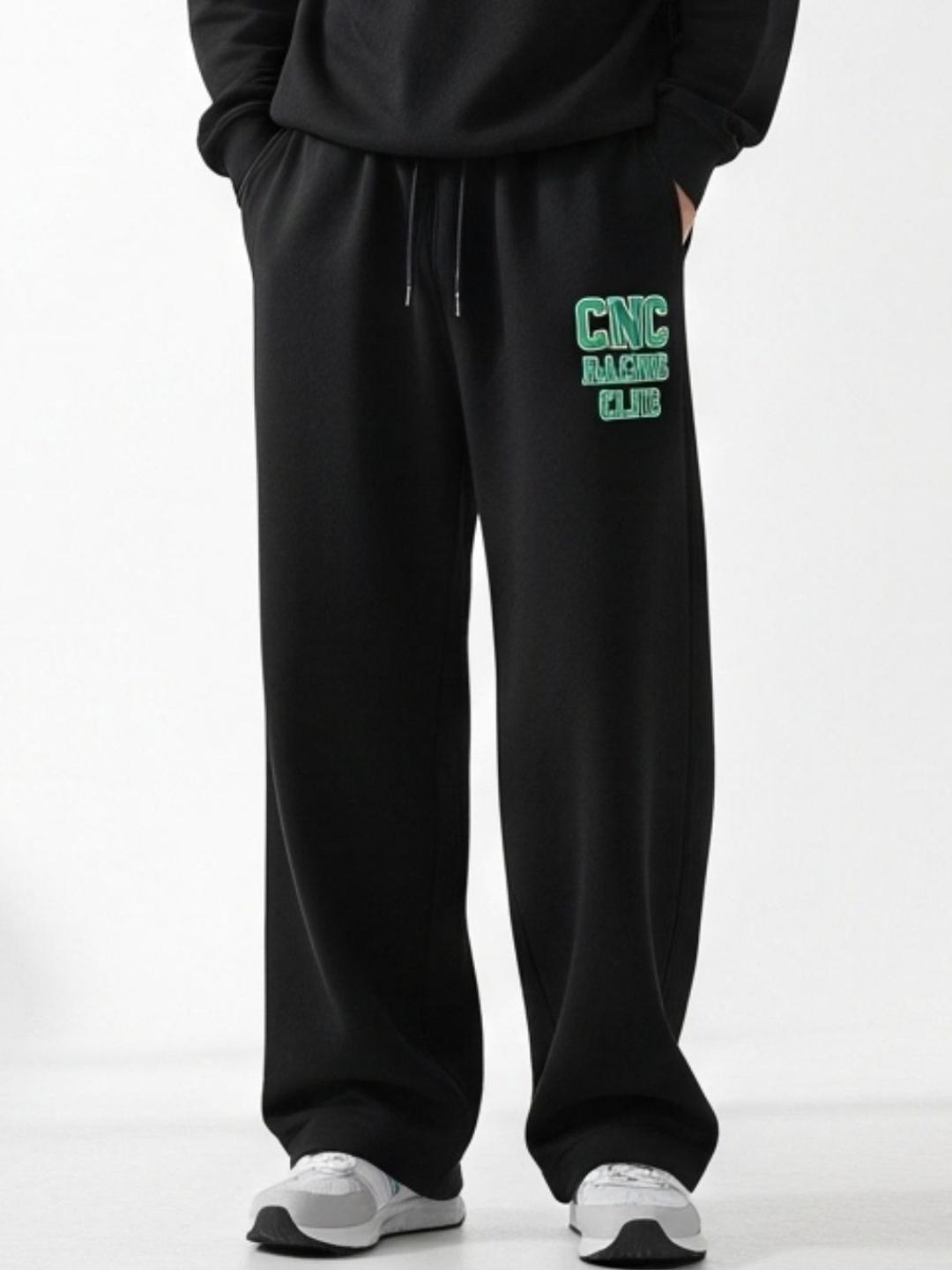 Cloth N Code Men Printed Oversized Track Pant - Image 1