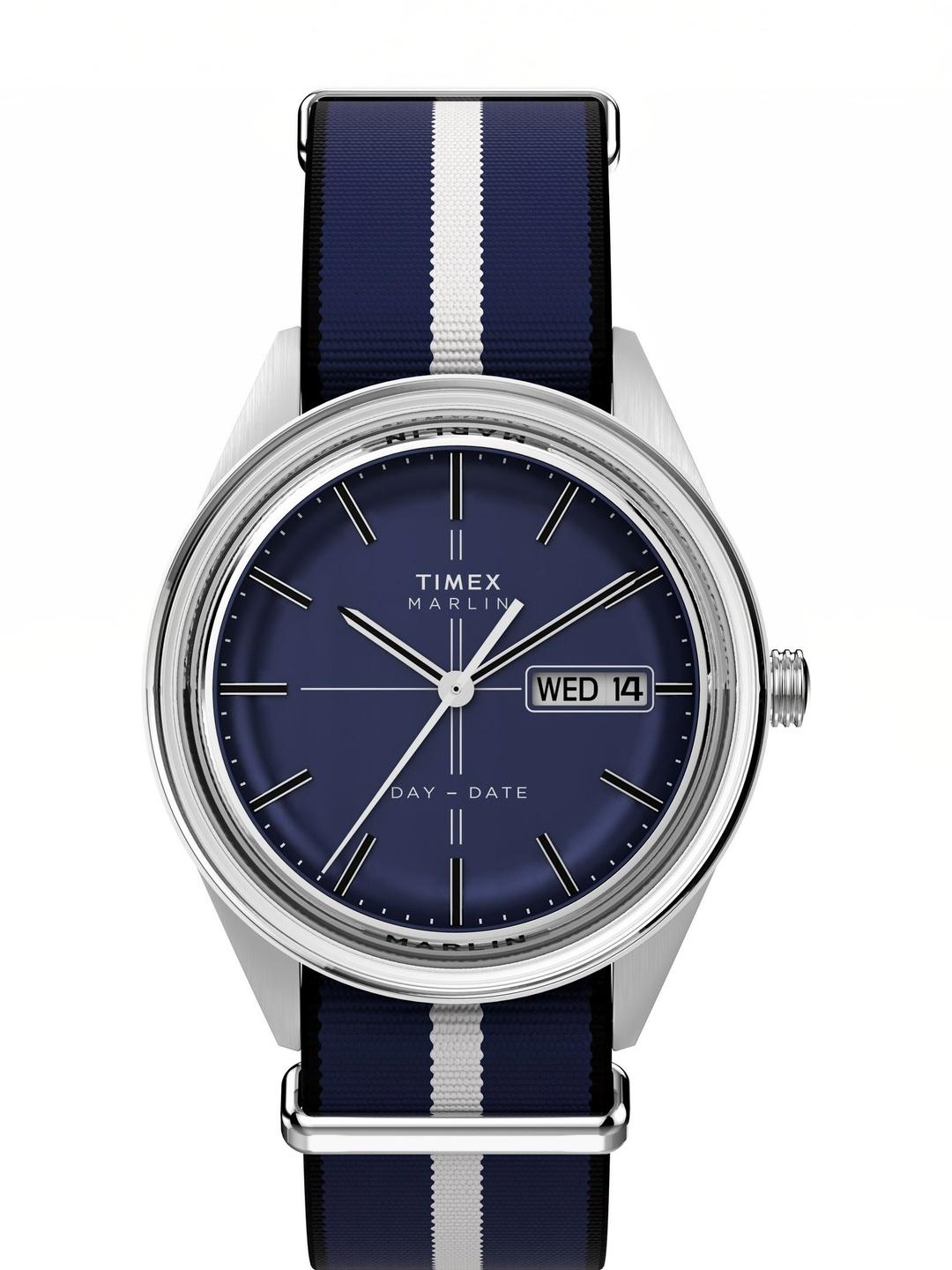 Timex Jet 21mm Blue Dial Men Watch - Image 1