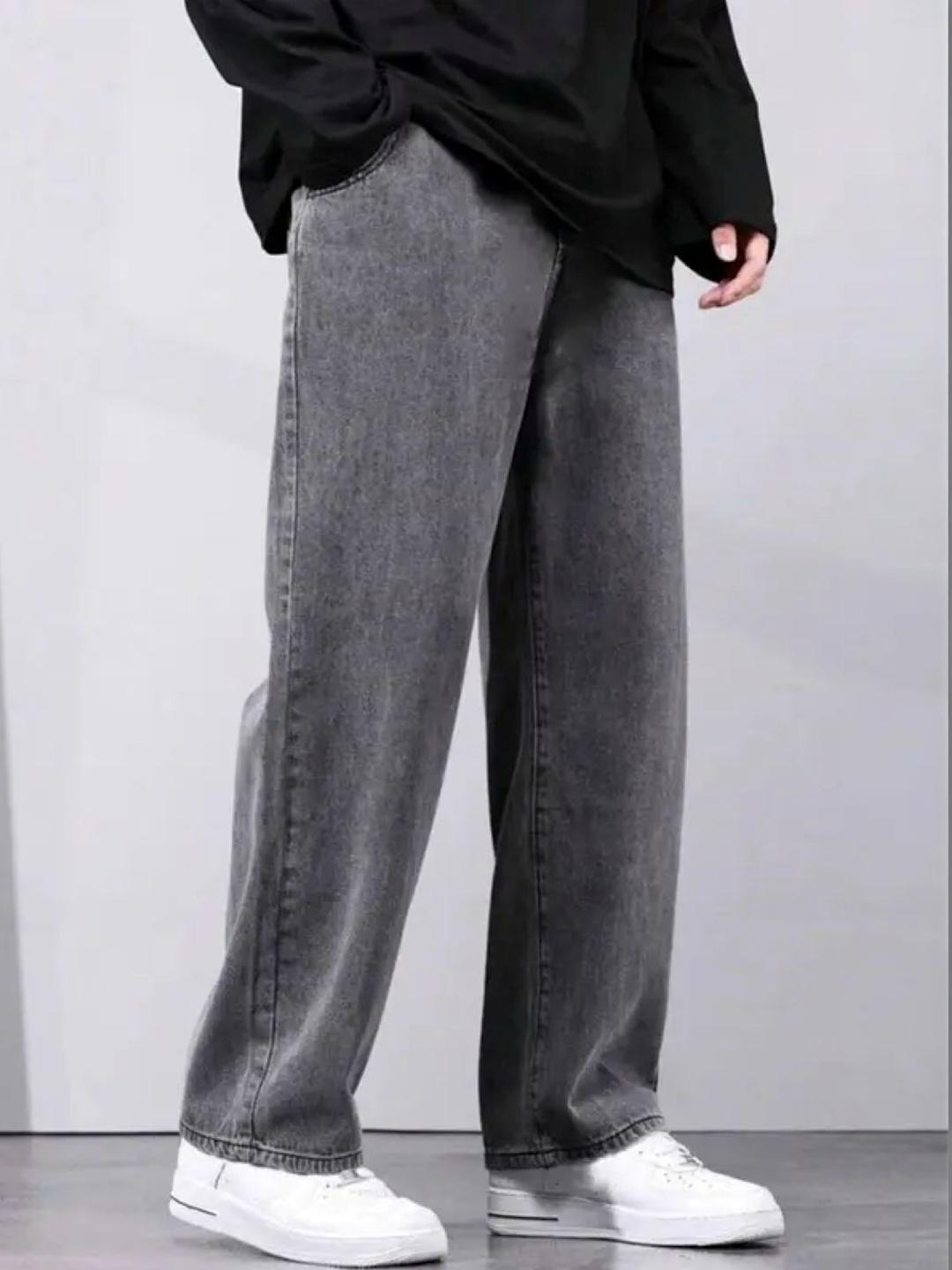 COMFITS Men Classic Mid-Rise Light Fade Stretchable Jeans