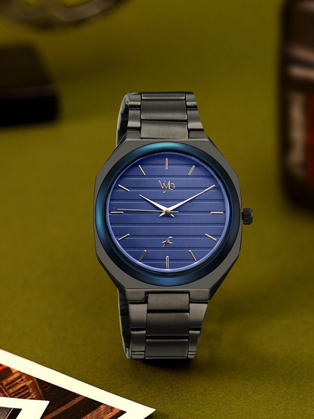 Fastrack Men Patterned Dial & Bracelet Style Straps Analogue Watch - Image 1