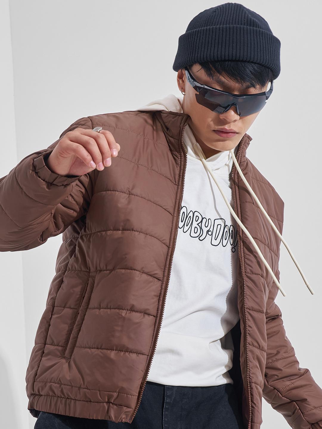 Buy HIGHLANDER Men Brown Quilted Jacket Jackets for Men 20703610