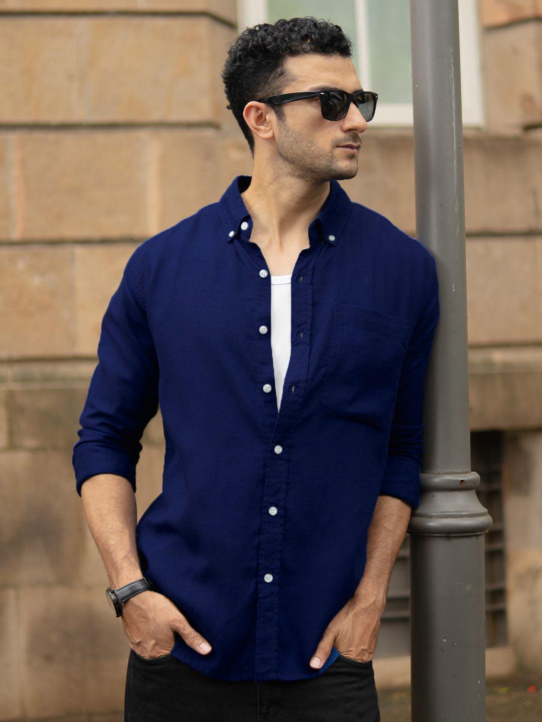 Powerlook Royal Linen Lyocell Long Sleeves Shirt - Image 1