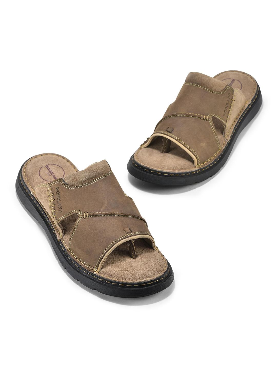 Woodland Men Suede Comfort Sandals - Image 1