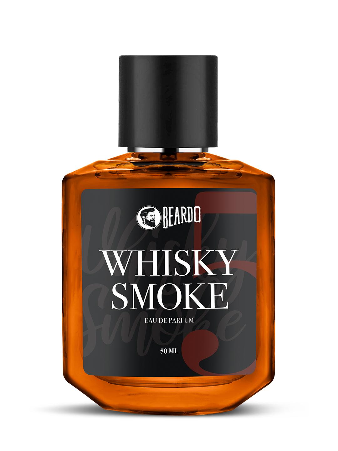 BEARDO Men Whisky Smoke Long-Lasting Eau de Parfum Spicy Woody Oudh  Fragrance 50ml