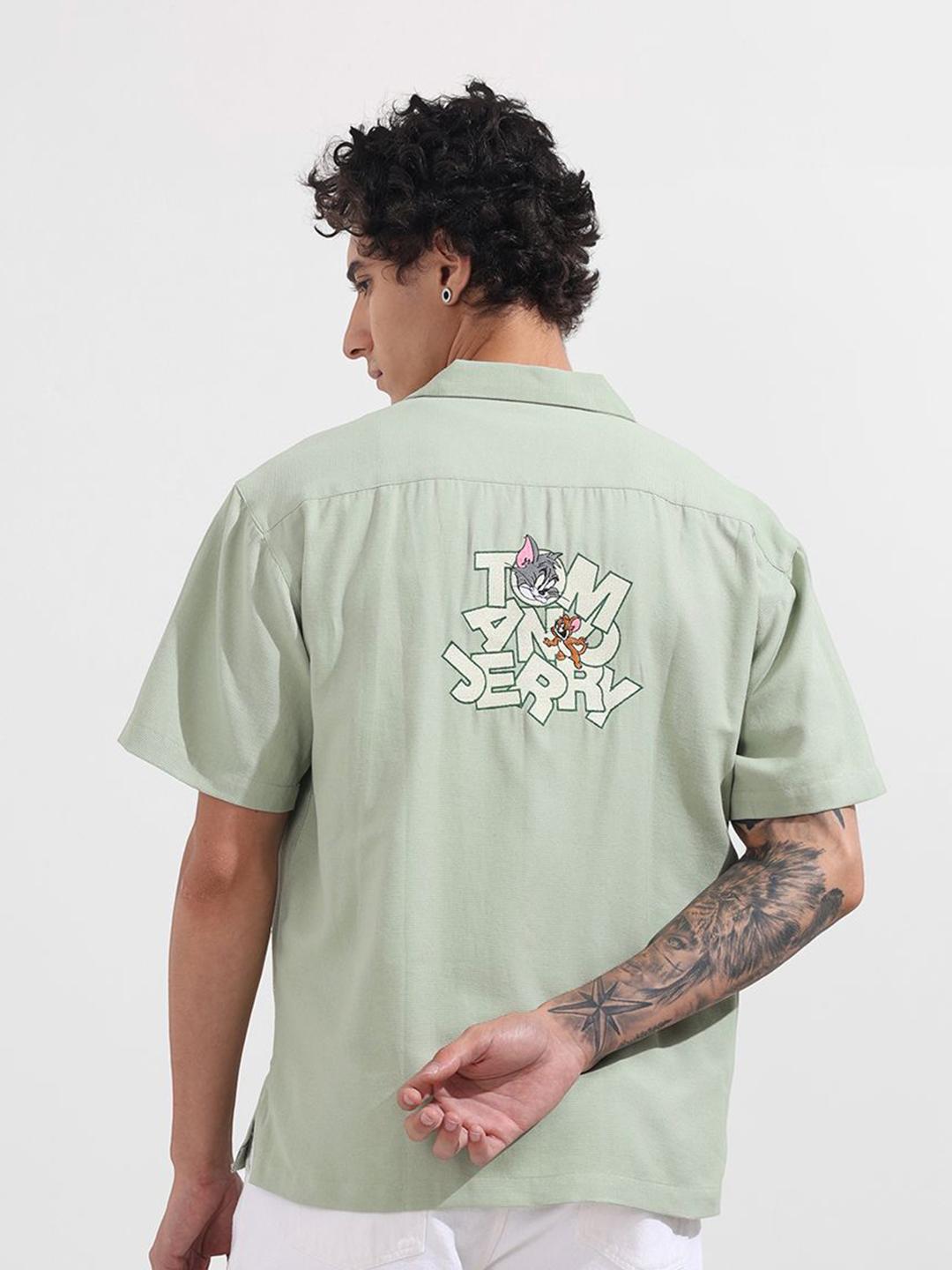 The Indian Garage Co Men Printed Casual Shirt