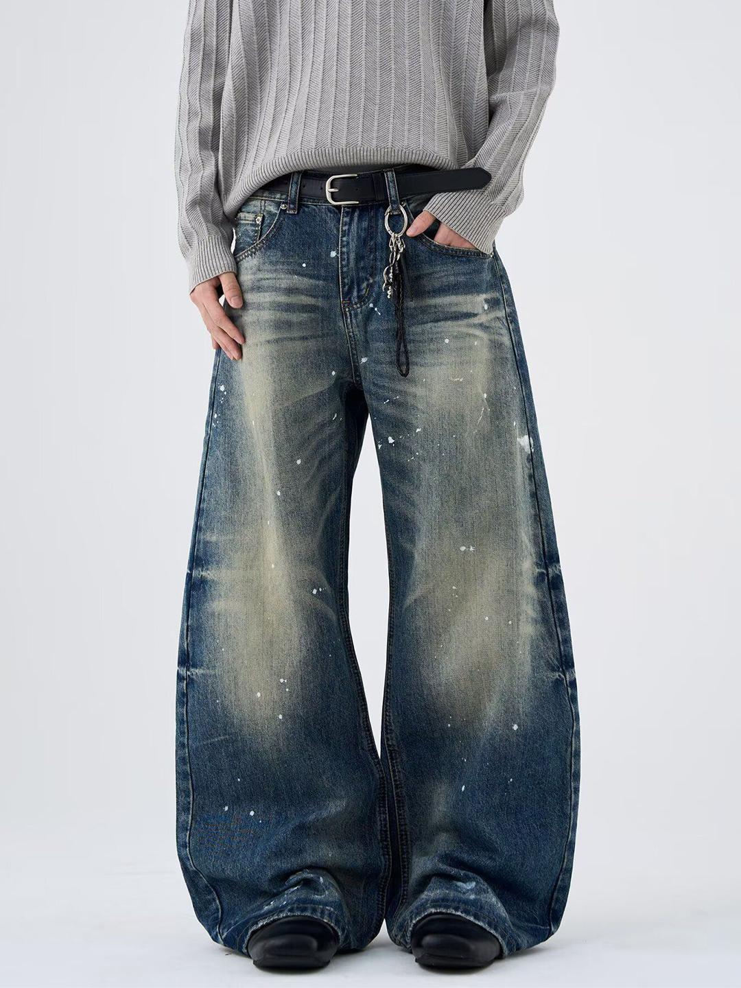 StyleCast x Revolte Men Mid-Rise Heavy Fade Jean