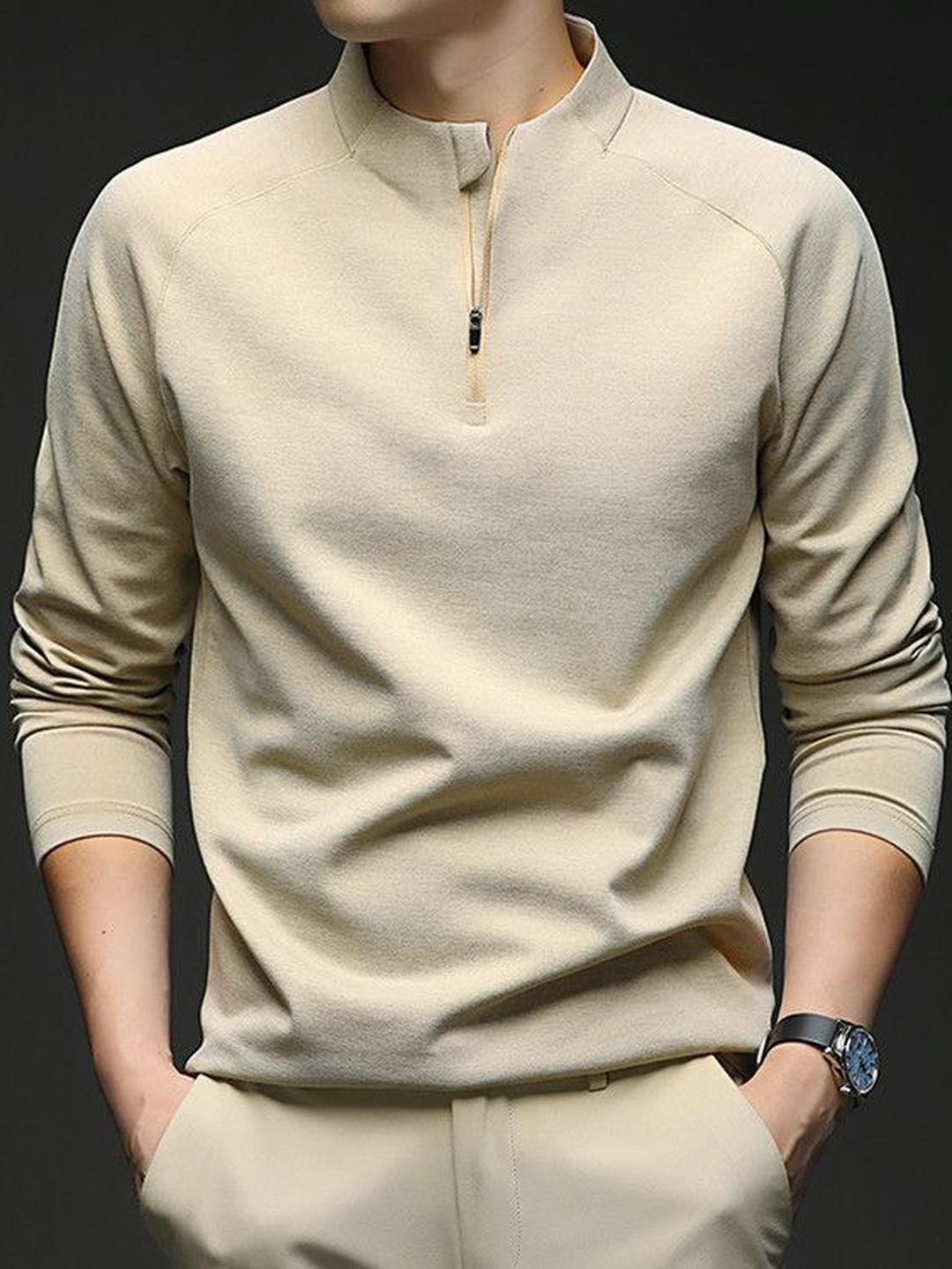 StyleCast x Revolte Men Raw Edge T-Shirt - Image 1