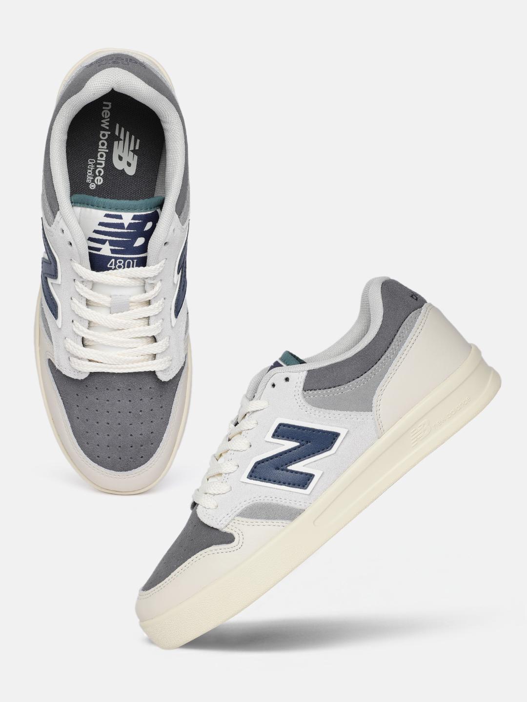 New Balance Men BB480IGB Suede Sneakers - Image 1