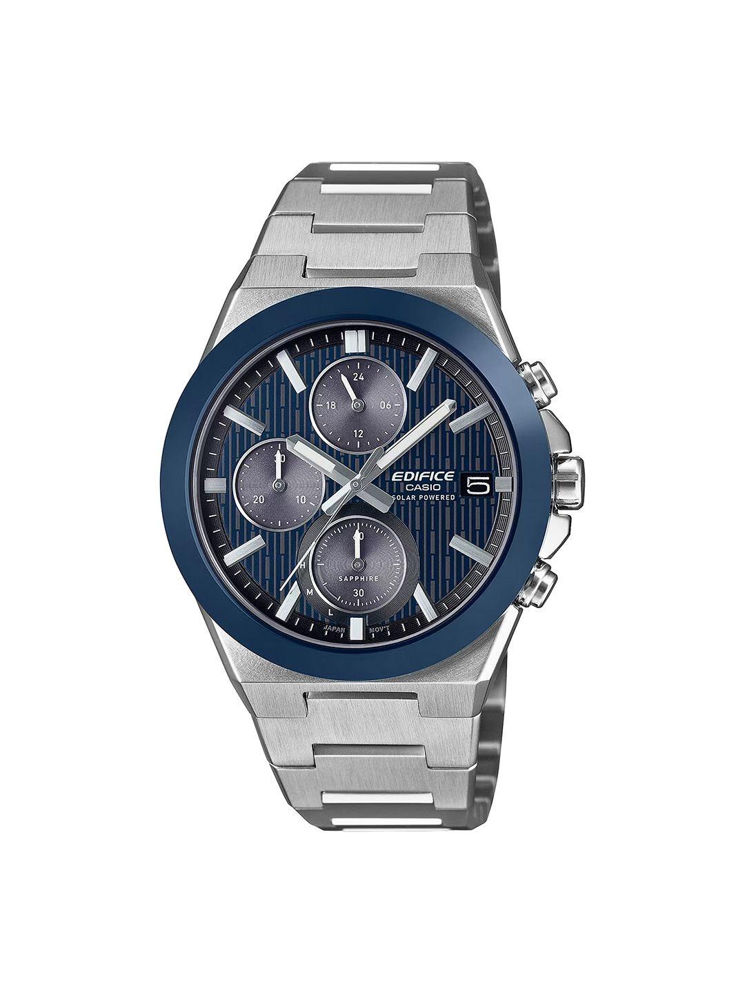 Casio Edifice EFS-S650D-2ADF Blue Analog Stainless Steel Watch