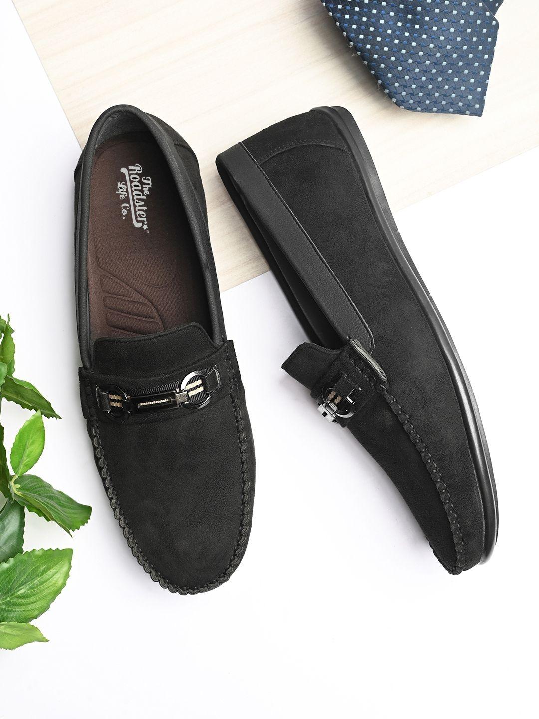 The Roadster Lifestyle Co. Men Slip-On Casual Horsebit Loafers - Image 1